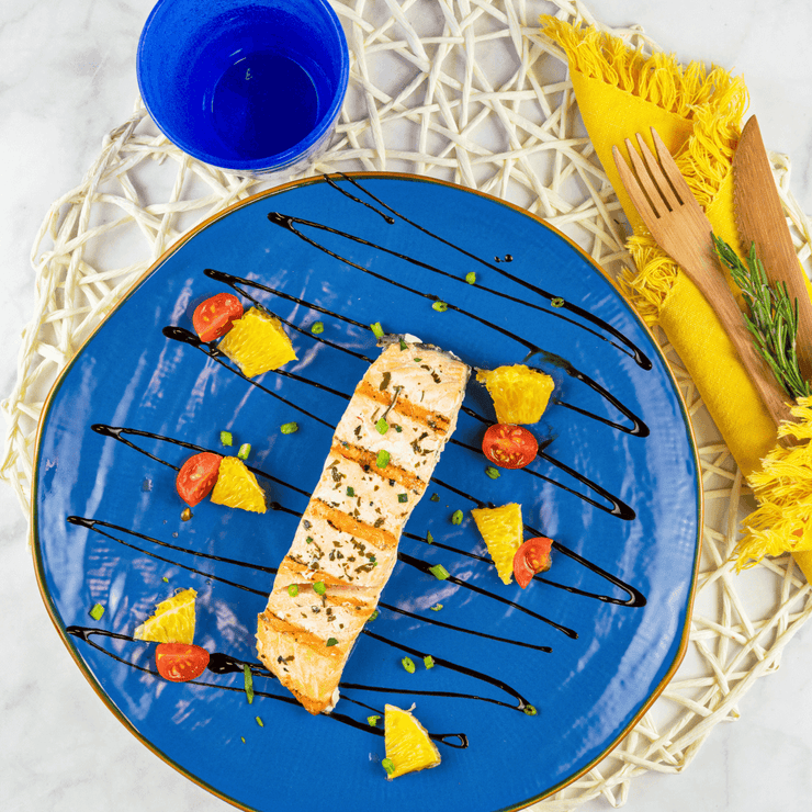 Filetto di salmone grigliato