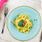 Tagliatelle gamberi e zucchine